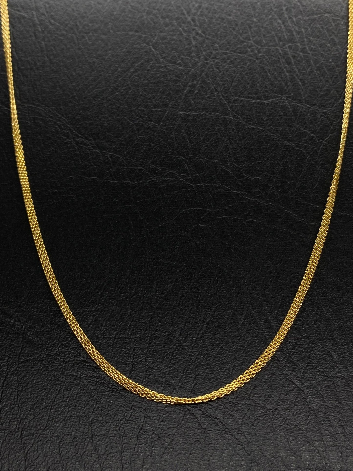 Cadena Tejido chino 6mm - Alpha Elements 18k