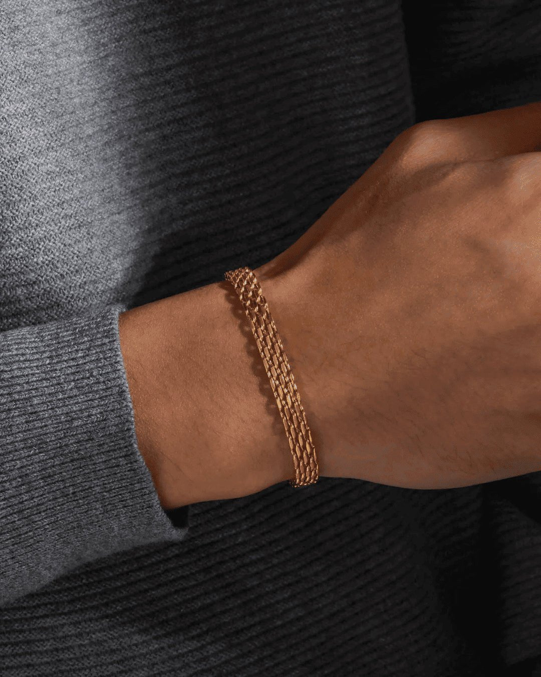 Pulsera Tejido Chino - Alpha Elements 18k