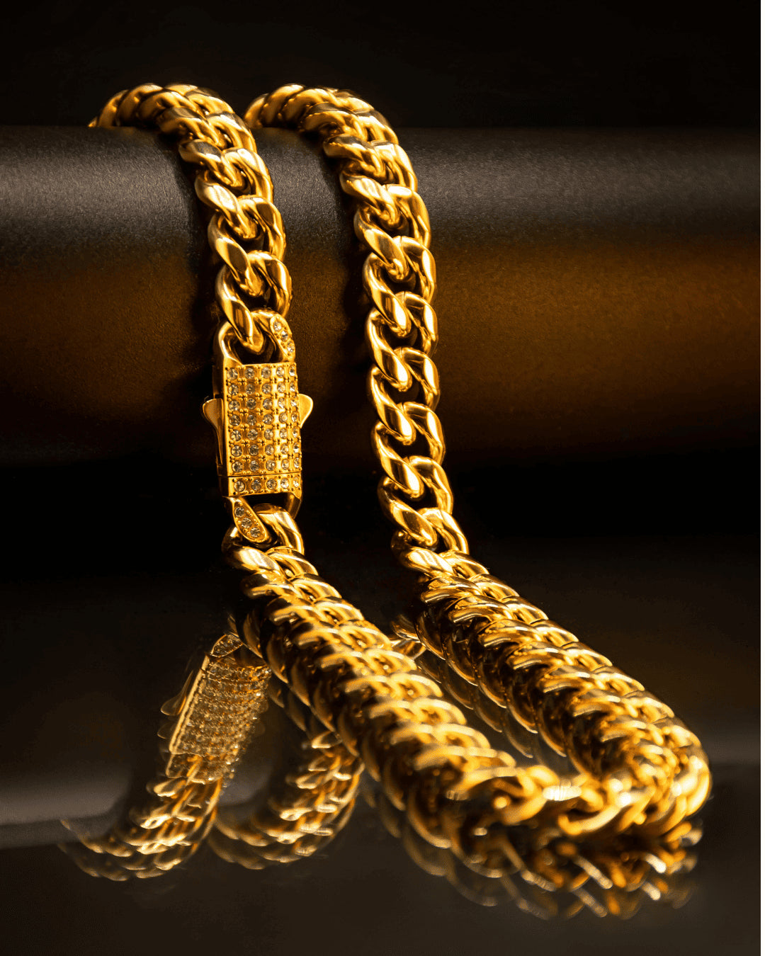 Cadena Cubana Circones - 10mm