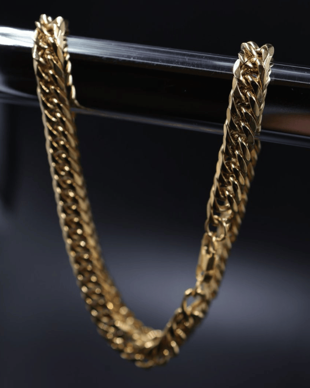 Cadena Cubana 11.5mm - Alpha Elements 18k