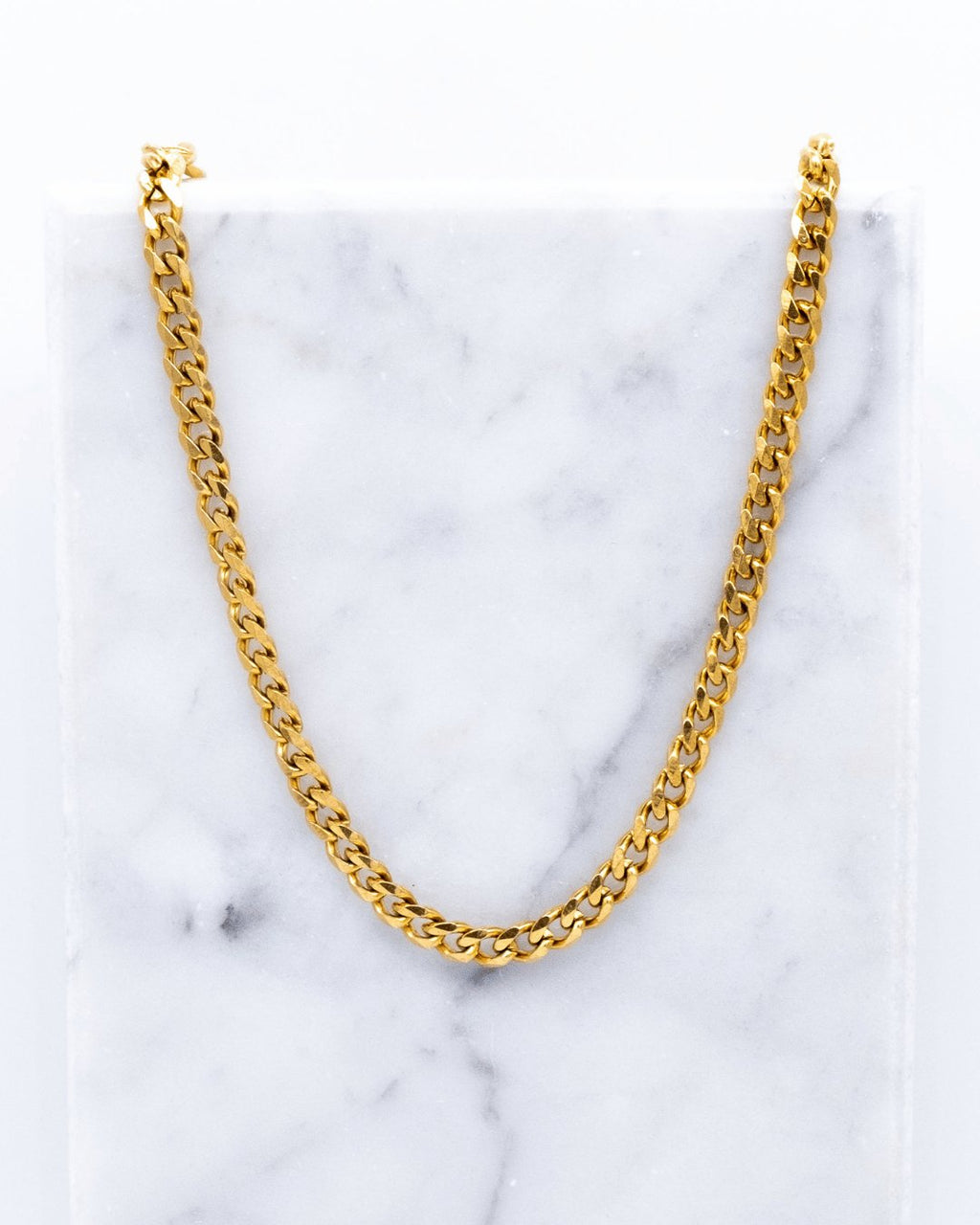 Cadena Cubana 5mm - Alpha Elements 18k