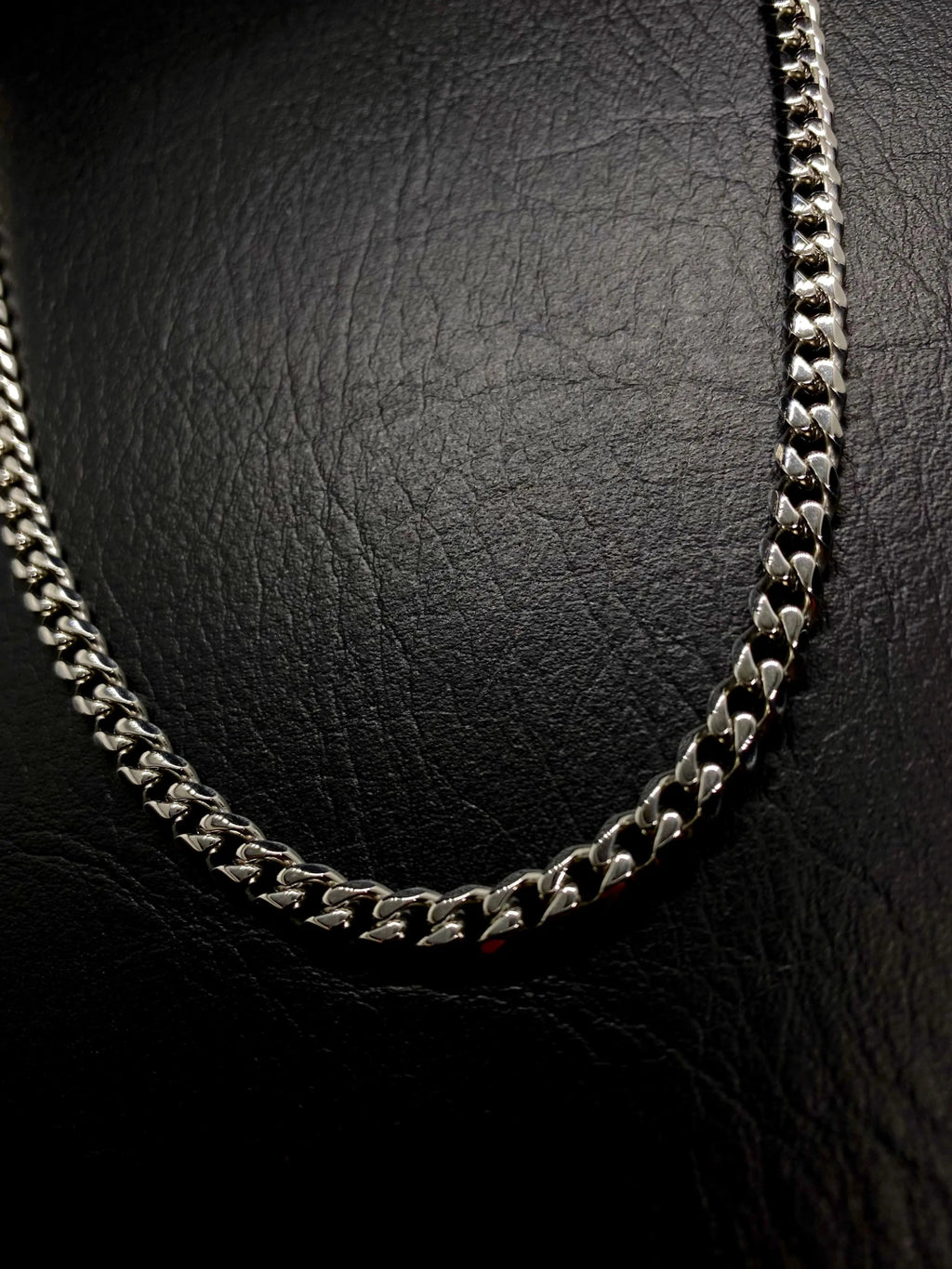 Cadena Cubana 5mm Silver - Alpha Elements 18k