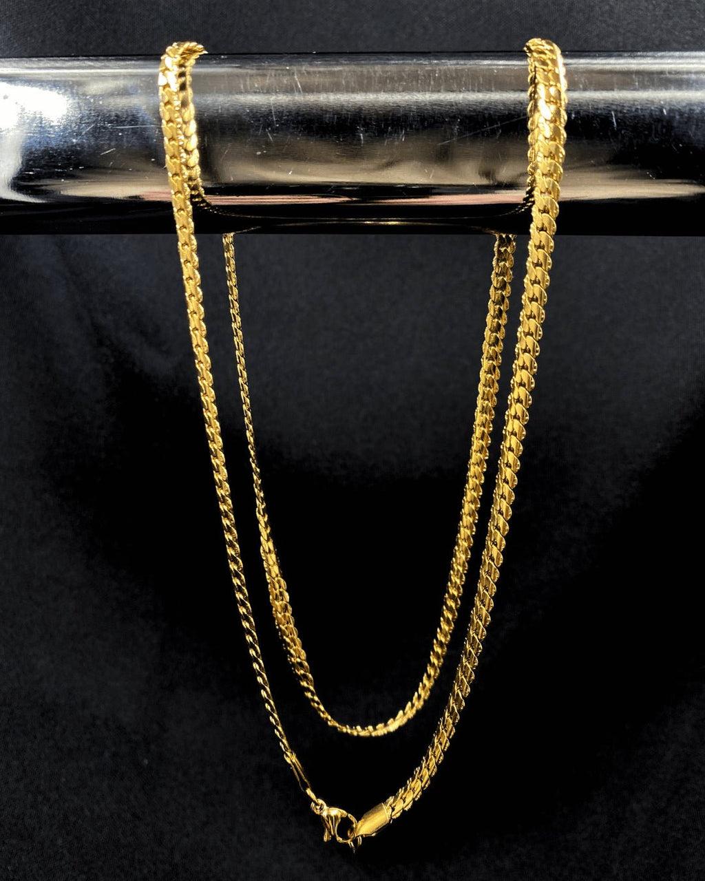 Cadena Cubana Flex - Alpha Elements 18k