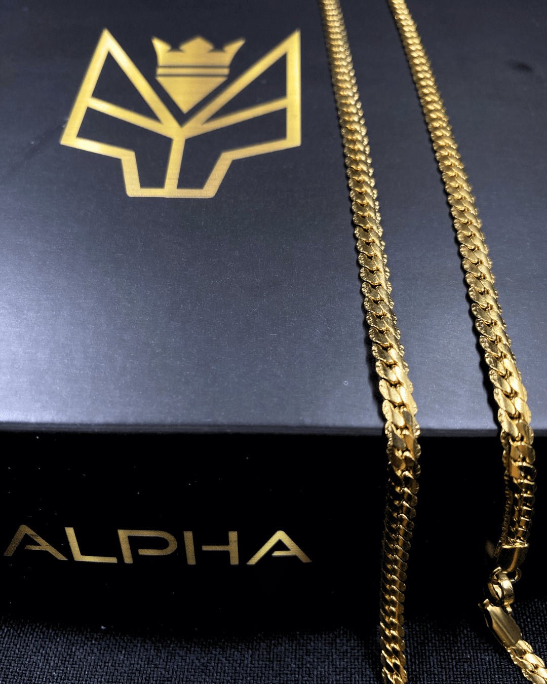 Cadena Cubana Flex - Alpha Elements 18k