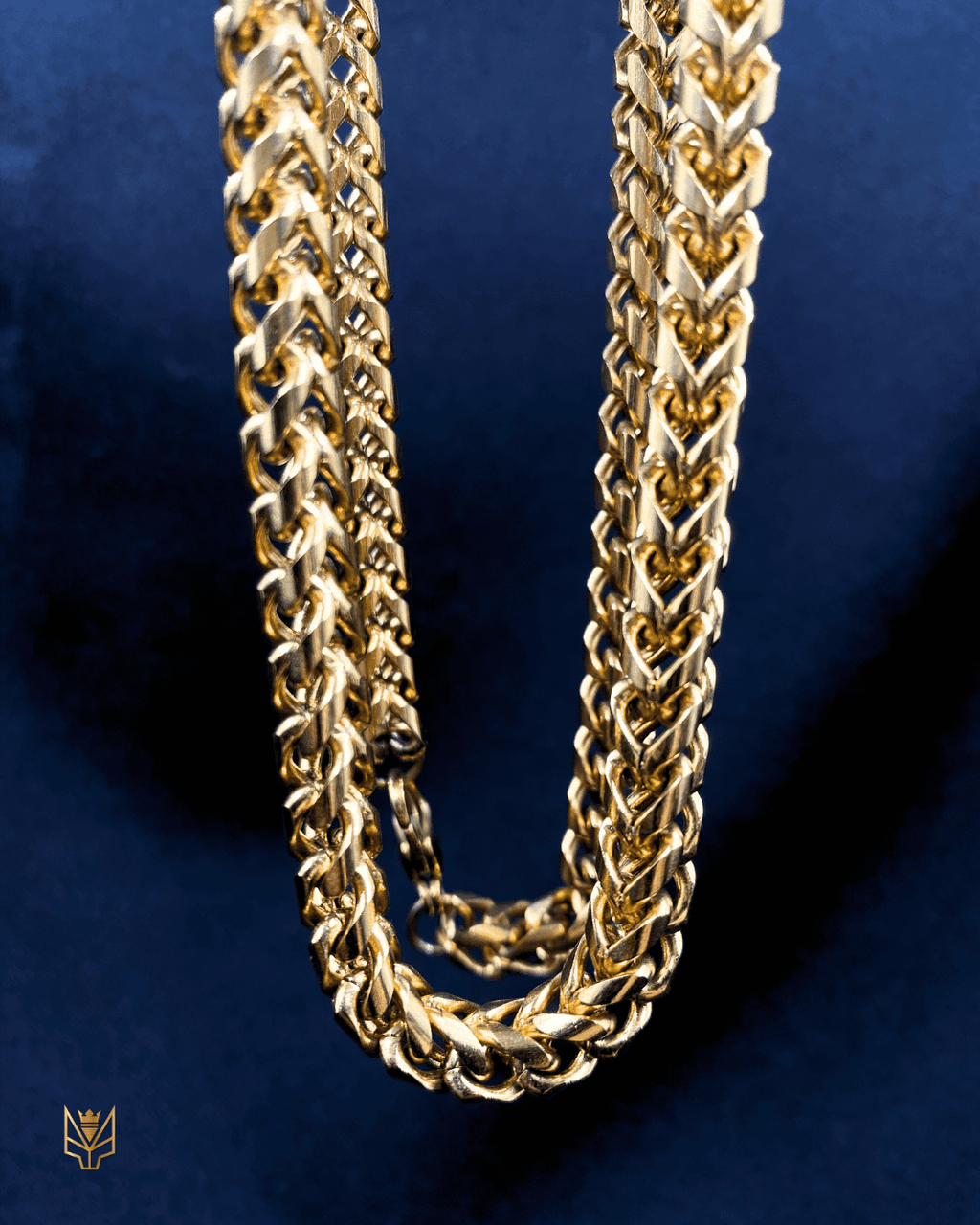 Cadena Dragon 8mm - Alpha Elements 18k