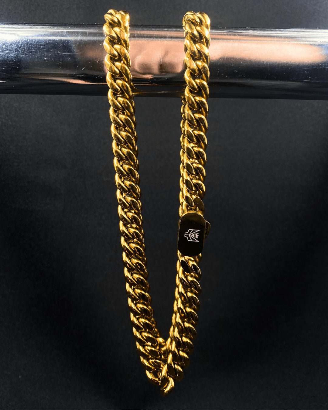 Cadena Miami Cuban - 10mm - Alpha Elements 18k