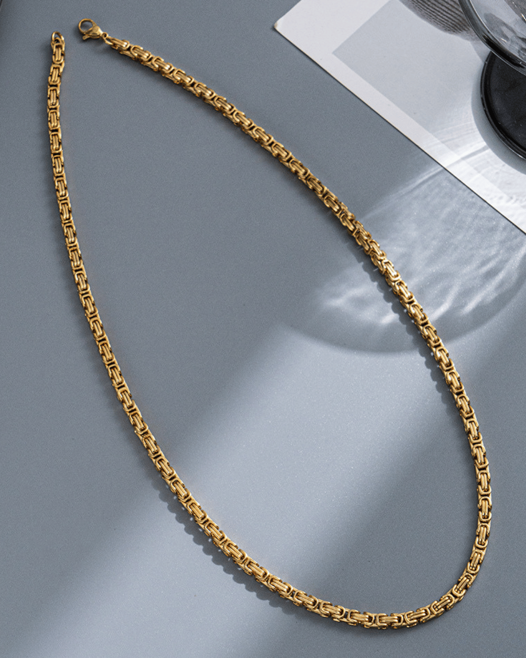 Cadena Monarca 5mm - Alpha Elements 18k