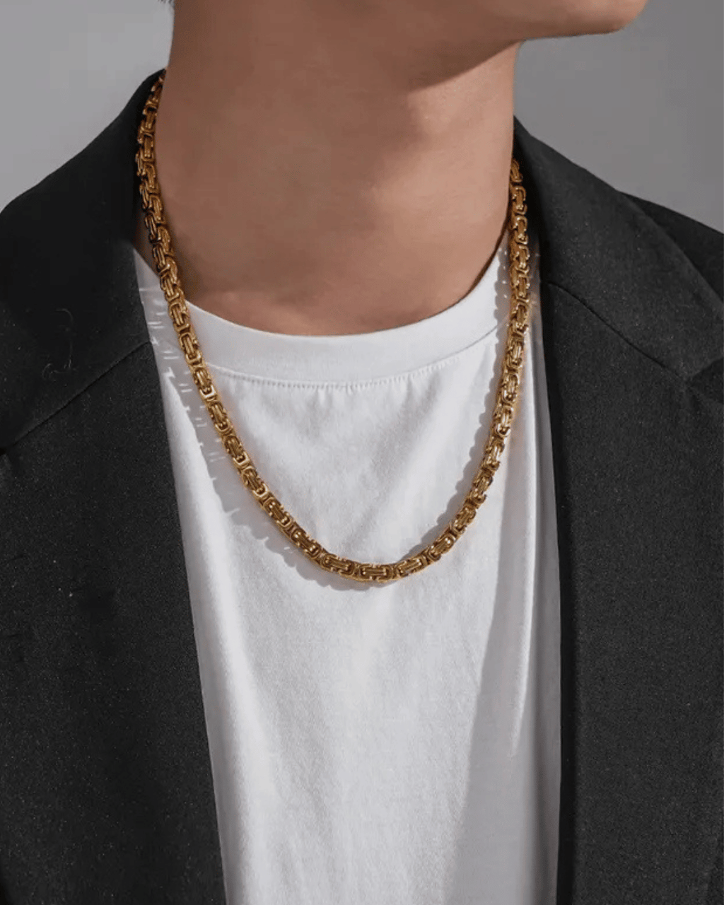 Cadena Monarca 5mm - Alpha Elements 18k