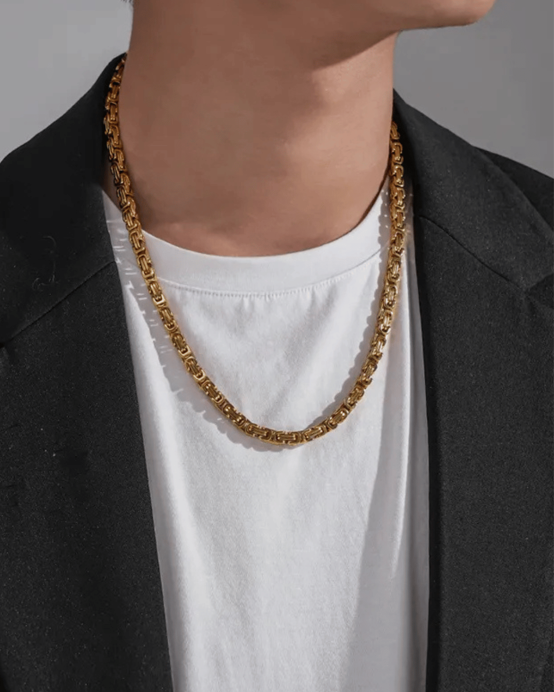 Cadena Monarca 5mm - Alpha Elements 18k