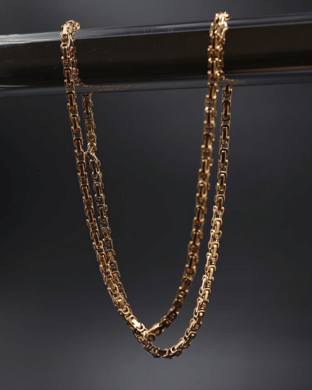 Cadena Monarca 5mm - Alpha Elements 18k