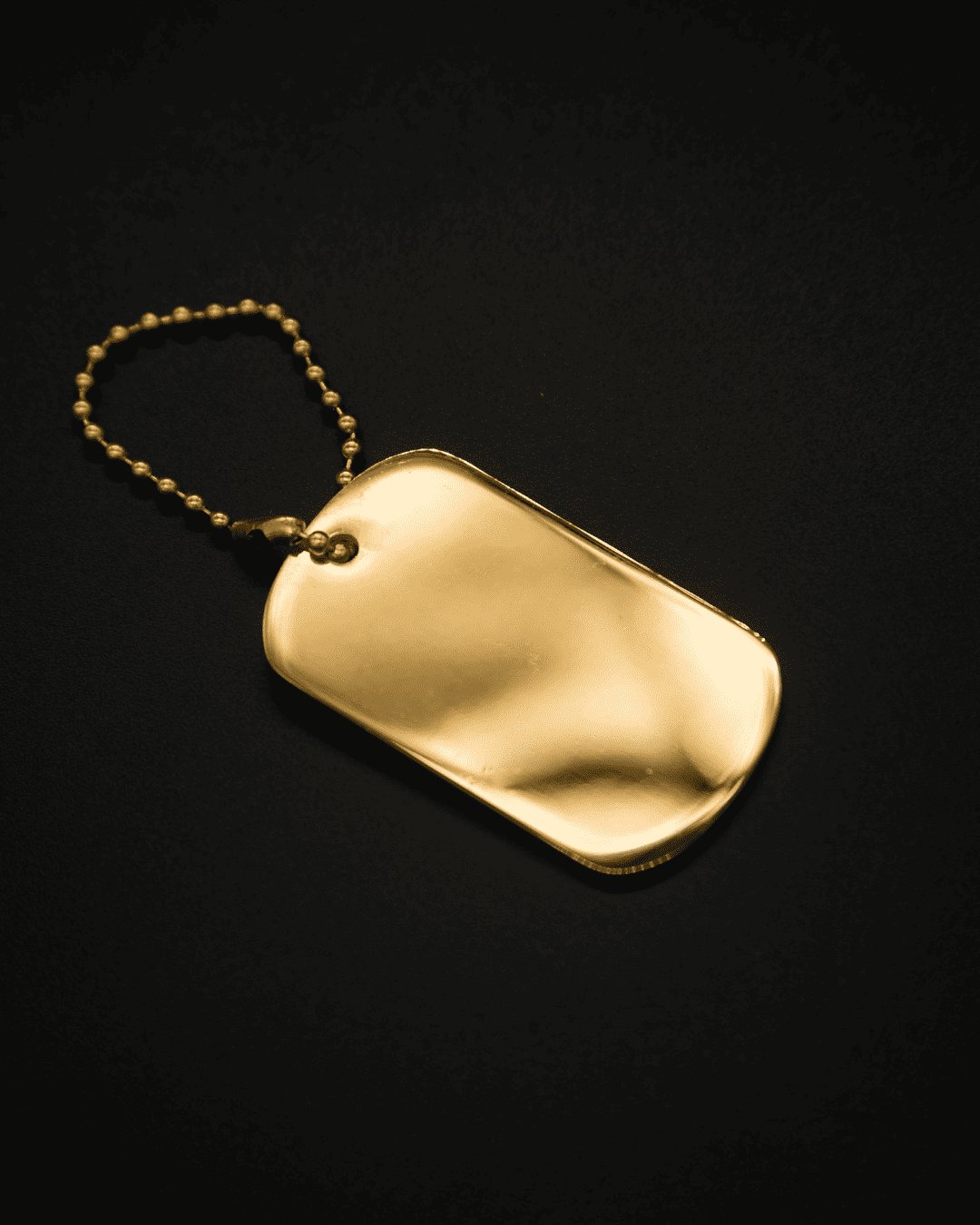 Dije Placa Militar - Alpha Elements 18k