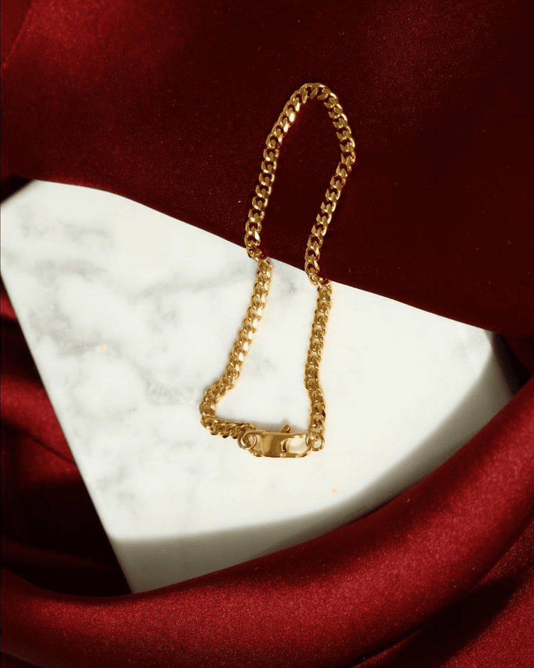 Pulsera Cubana 3mm - Alpha Elements 18k