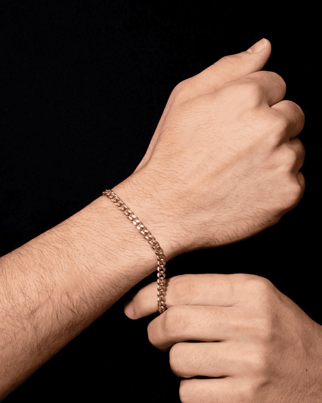 Pulsera Cubana 5mm - Alpha Elements 18k