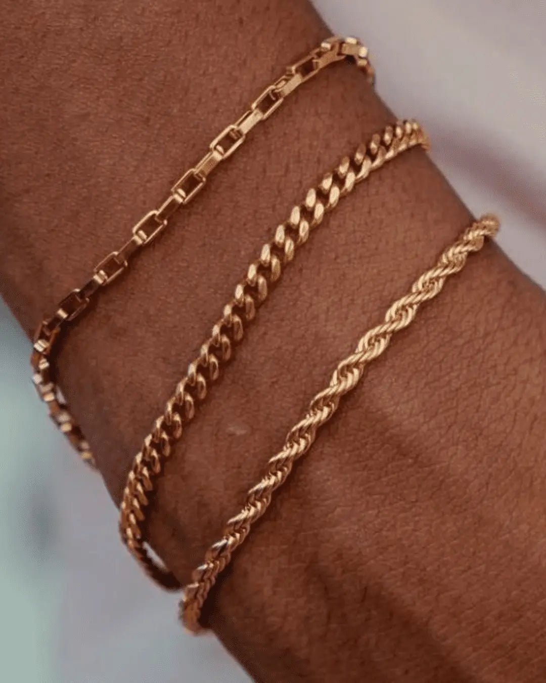 Pulsera Cubana 5mm - Alpha Elements 18k