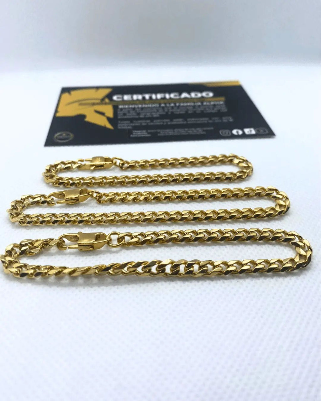 Pulsera Cubana 5mm - Alpha Elements 18k