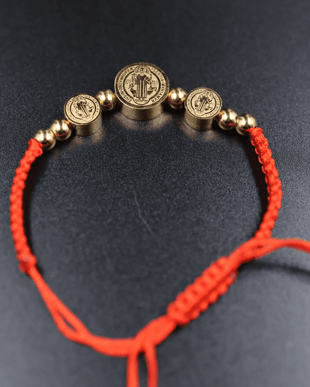 Pulsera San Benito triple - Alpha Elements 18k