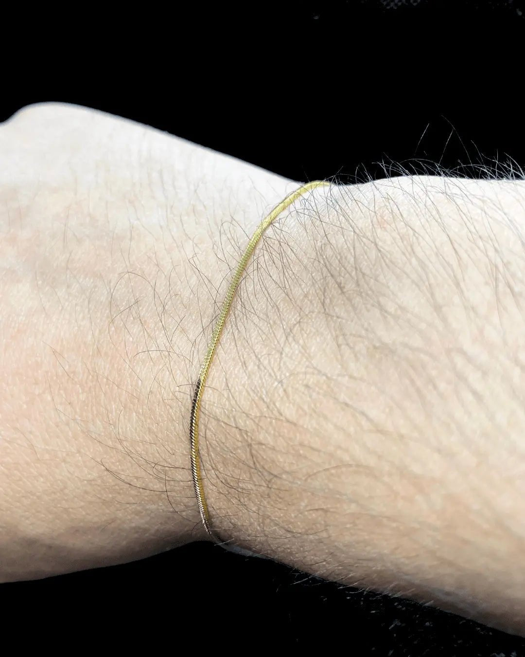 Pulsera Snake 1mm - Alpha Elements 18k