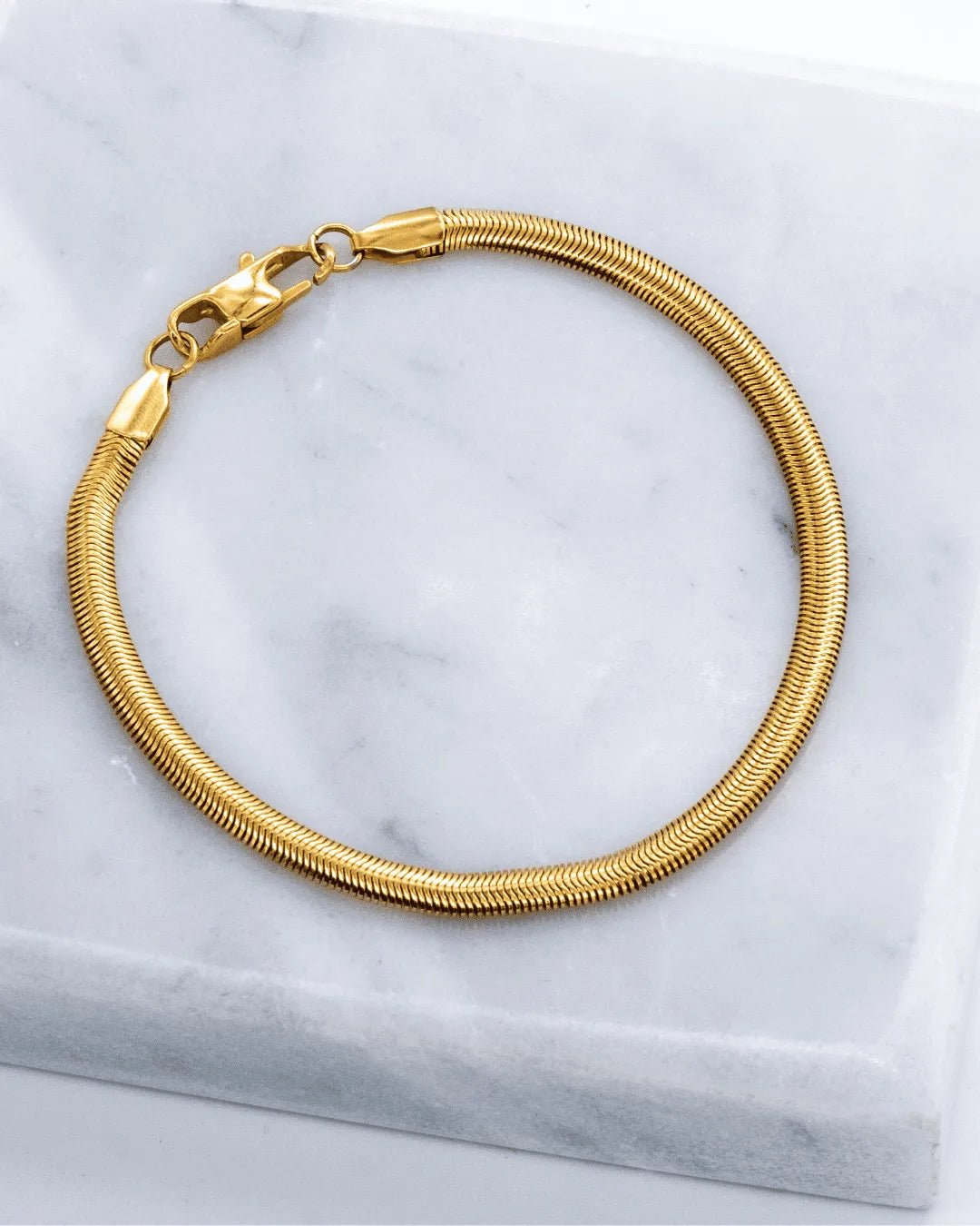 Pulsera Snake 4mm - Alpha Elements 18k