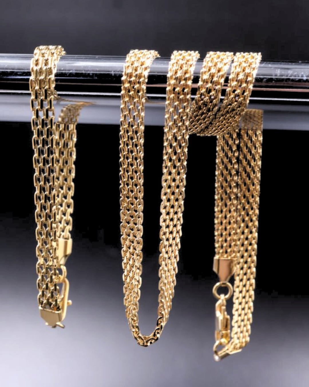 Set Tejido Chino 6mm - Alpha Elements 18k