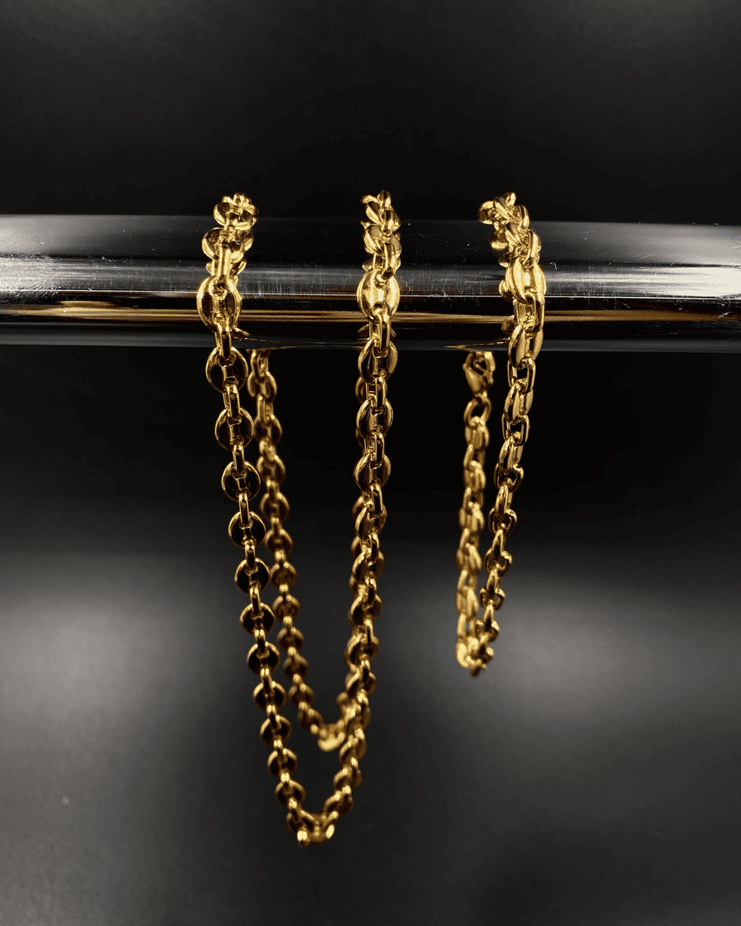 Set Tejido Gucci 6mm - Alpha Elements 18k