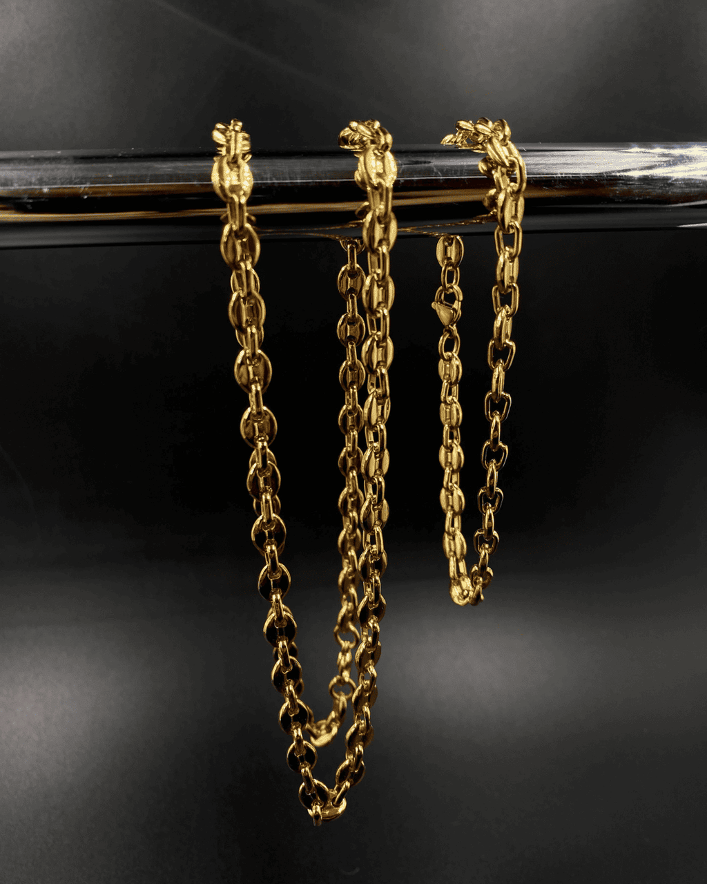 Set Tejido Gucci 6mm - Alpha Elements 18k