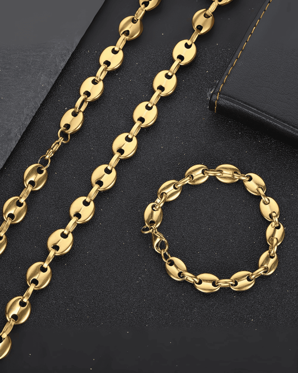 Set Tejido Gucci 6mm - Alpha Elements 18k