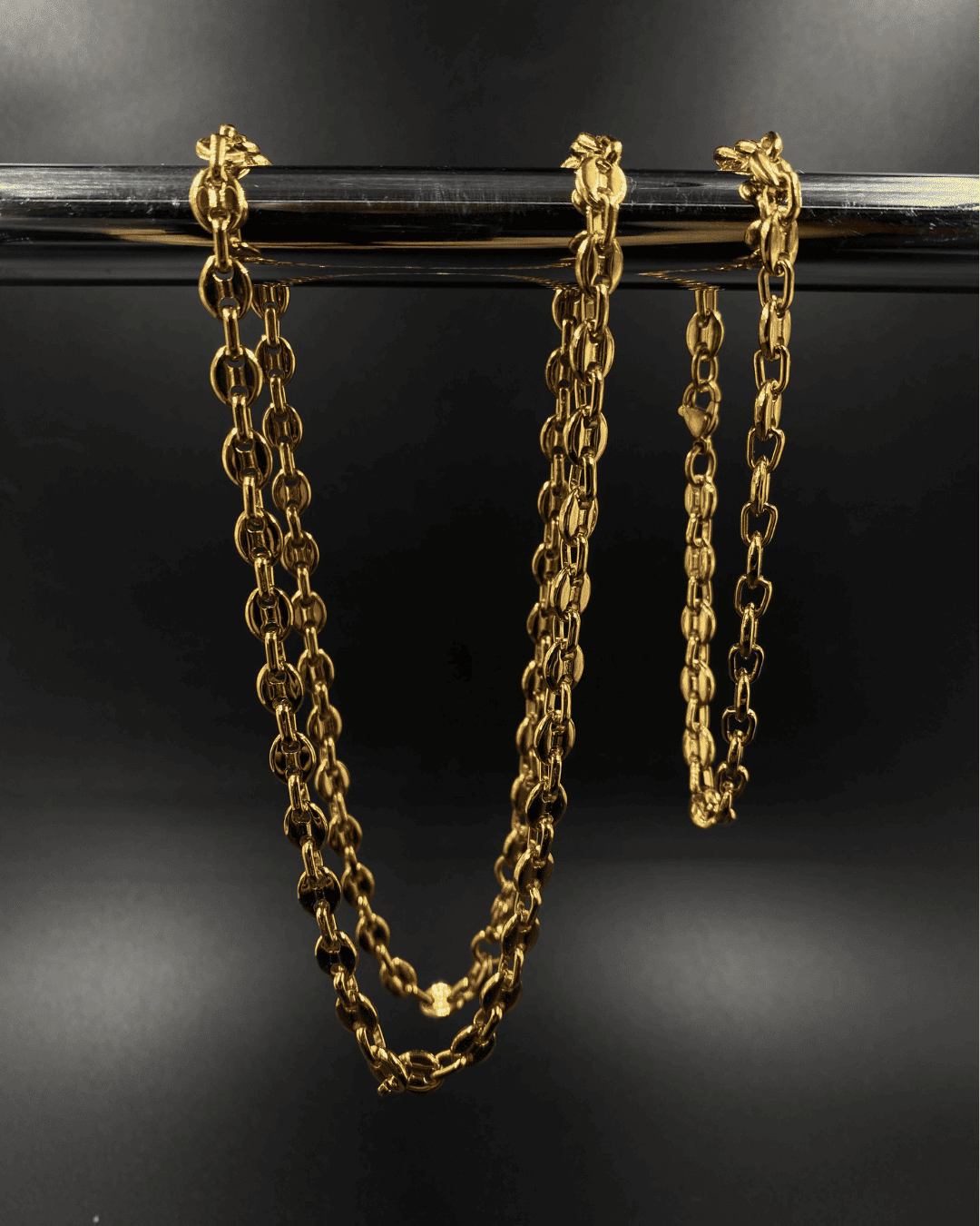 Set Tejido Gucci 6mm - Alpha Elements 18k